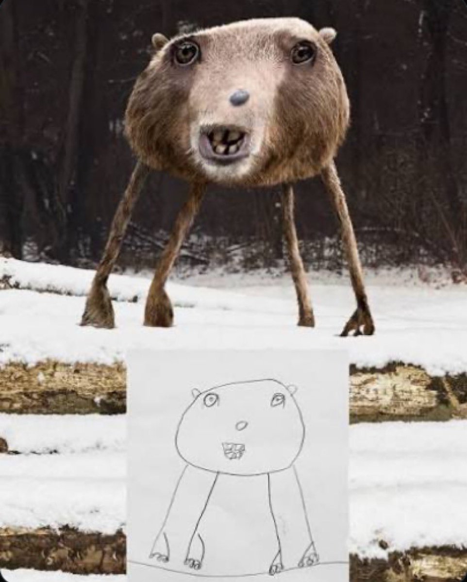 Tardimals's tweet photo. @CryptoCurb $Tardimals about to bounce hard af too bro. 

Retarded animal meta. Little kids doodles + AI = retarded cursed animals https://t.co/2wnFy0QIx5