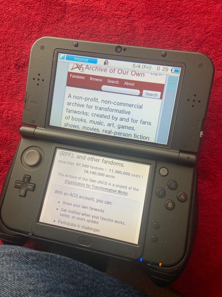 Shampoo10in1's tweet photo. If there’s a screen ao3 will be seen https://t.co/svd9x6mUnT