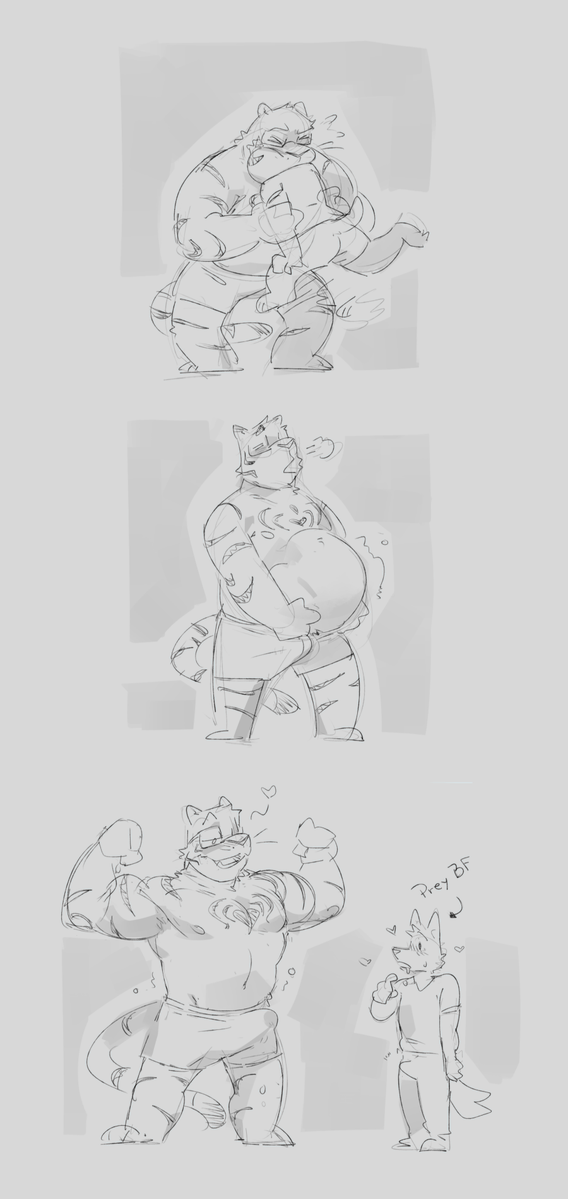 Frost8Bits's tweet photo. He jumped in there himself. I swear!
Happy Vore Day 8️⃣➖8️⃣ 🤤

🎨 by @LewdoCat https://t.co/YH63tC7RwU