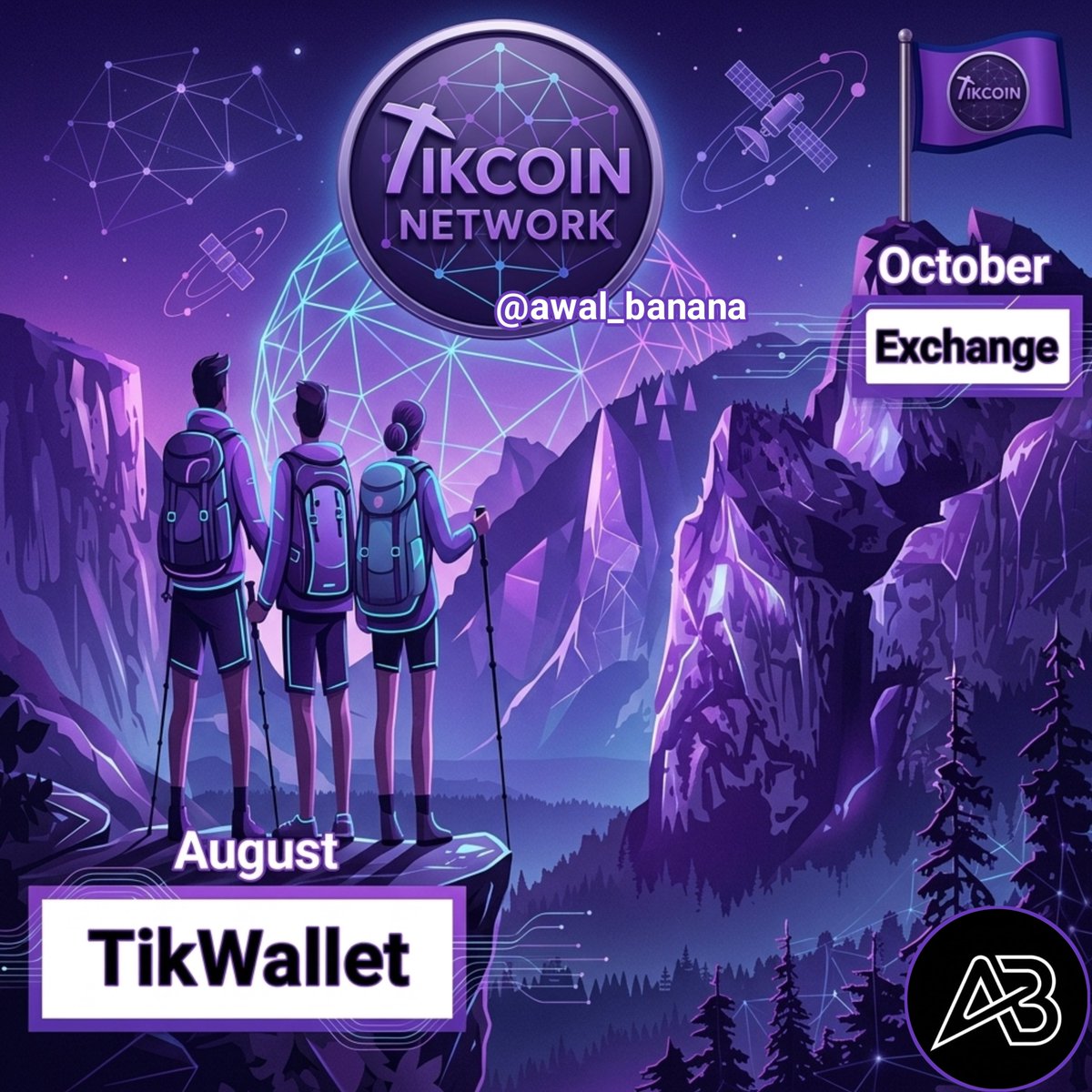awal_banana's tweet photo. Only those who keep believing and striving every day will reach the top.🏳

Once TikWallet launches, the real journey begins. 🚀

Together, we take TikCoin to the next chapter.
Together, we make history.
Together, we reach the top.

Stay active.
Keep mining.
Keep collecting.

🔖Bookmark
- TikCoin is the next gem.
- True believers already know: TikCoin will succeed.