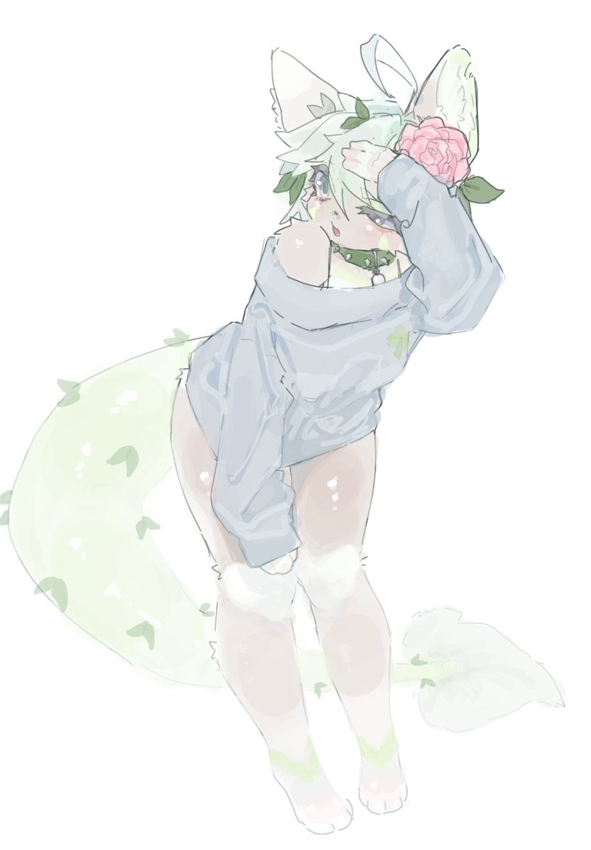 MyntDoq's tweet photo. It's (plant) kitty day!! 🐱✨ https://t.co/acxbameEiv