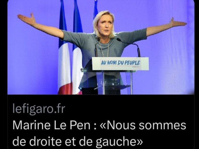 RoseLouise48520's tweet photo. @Anastas77581540 @delirium73 vous hiberniez depuis 2012 ? #GMeloni a raison ! les électeurs du #RN qui se disent de droite, ignorent ce que cela veut dire ! https://t.co/nHXLF7Fwwt