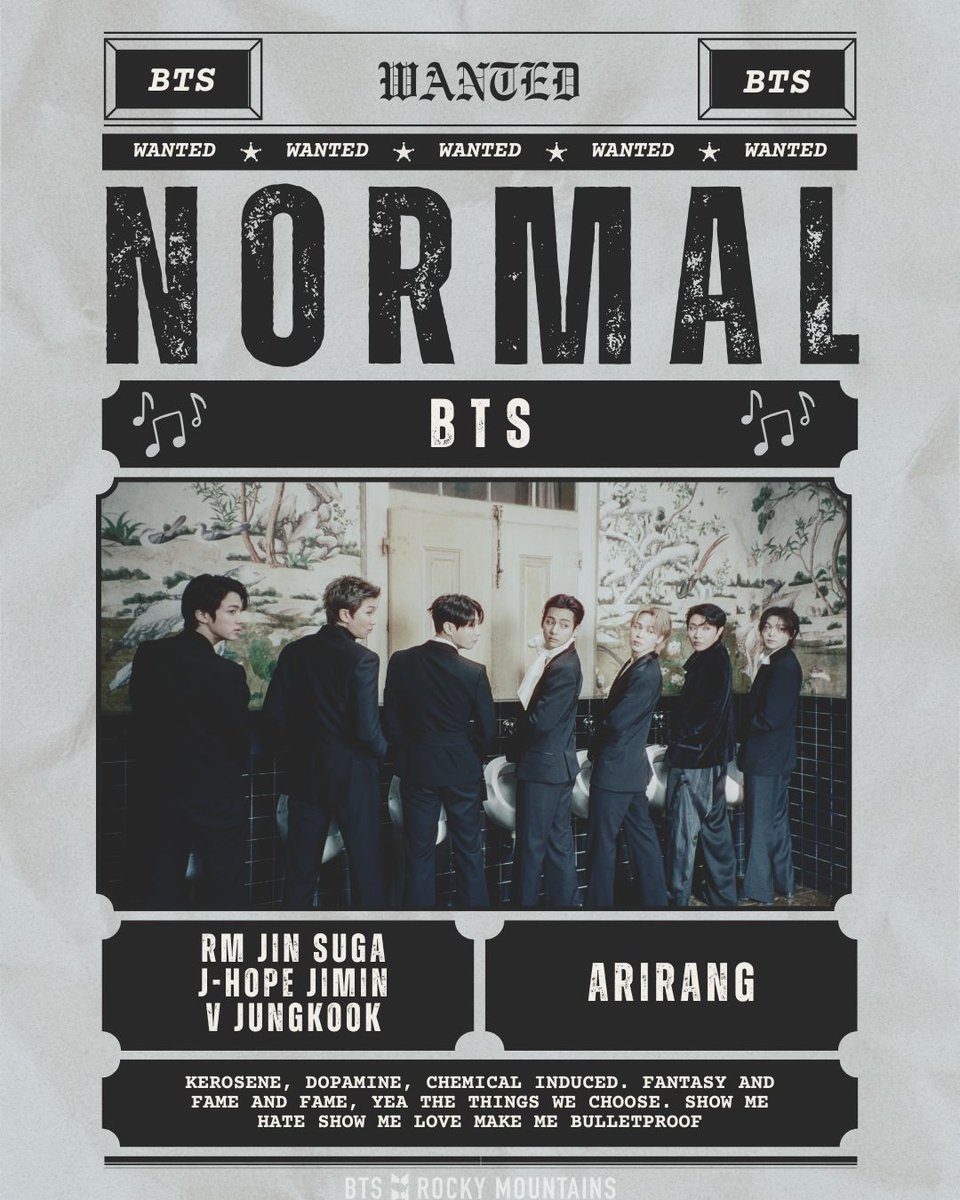 BTSxRockyMtn's tweet photo. I want to hear #Normal #BTS @MostRequestLive #MostRequestedLive #EntirelyNormal https://t.co/9ABkkNsEoi