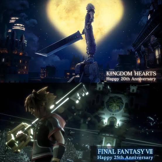 MidnightKolrath's tweet photo. Can’t wait to see another one of these next year

Big 30 for FF7 and big 25 for KH! https://t.co/0NApZZqvTV