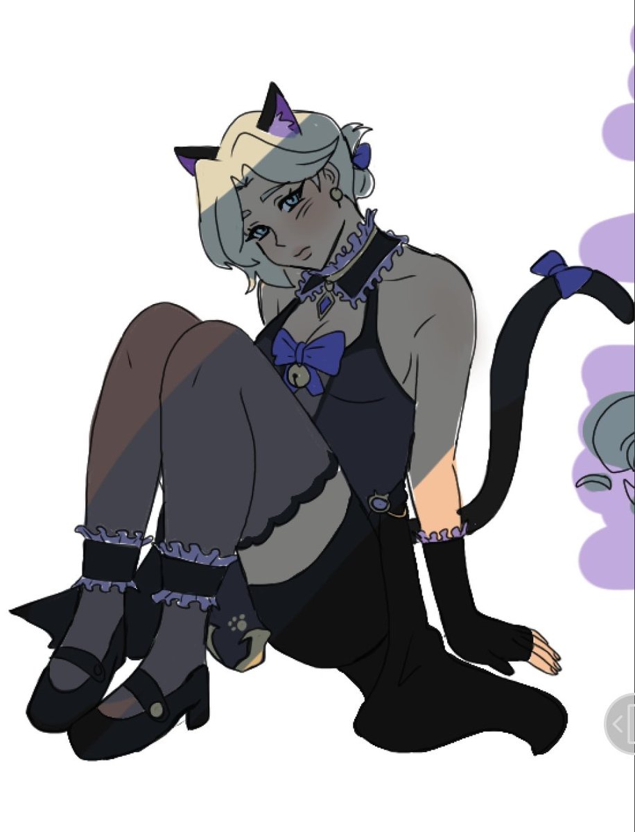 Kukiymne's tweet photo. Cat mercy 🖤 https://t.co/kFcVn24BIj