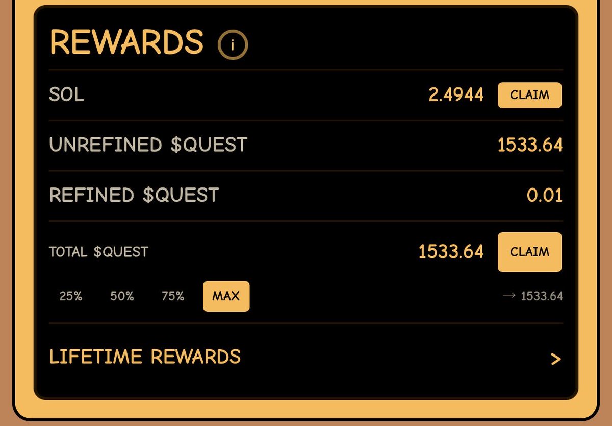 NFTMike42's tweet photo. Was doing Lucky Spin on @crittersquest! Spinning about .19 each time, and just hit a MAJOR TROVE and won 2 SOL!!!

@beaniemaxi ALPHA MASTER https://t.co/SeSqk27jN3