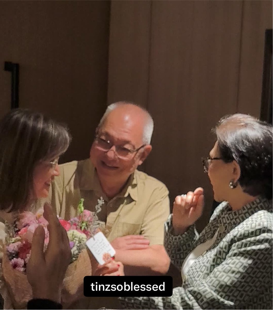 tinzsoblessed's tweet photo. Chanda Romero and Ricky Lee, all praises for Ms Agot last night at the gala #cinemalaya22 #magiina #agotisidro @agot_isidro https://t.co/vGETKTc3OQ
