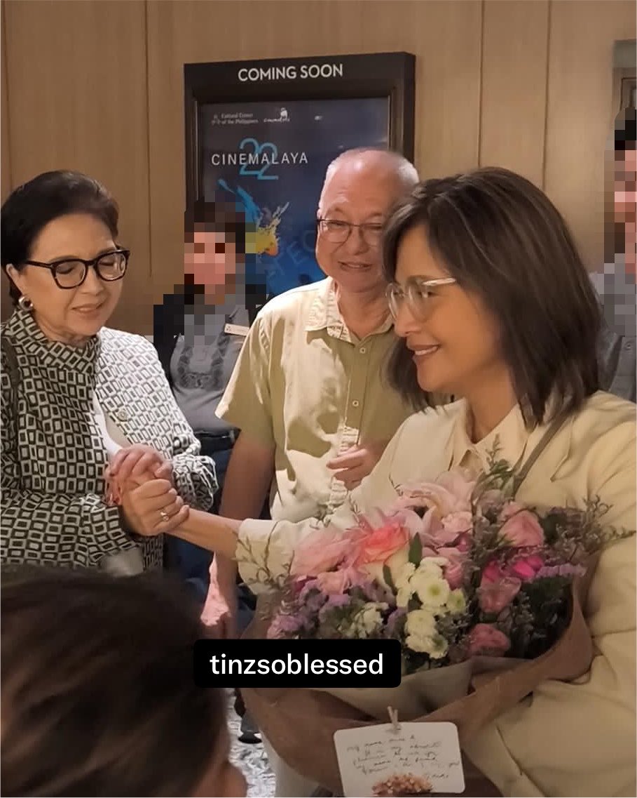 tinzsoblessed's tweet photo. Chanda Romero and Ricky Lee, all praises for Ms Agot last night at the gala #cinemalaya22 #magiina #agotisidro @agot_isidro https://t.co/vGETKTc3OQ