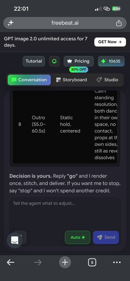 LeHong's tweet photo. @freebeat_ai your AI is malfunctioning for dance video generations. Your Support team is unresponsive. WTAF?????????? https://t.co/fMz6C3HQPE
