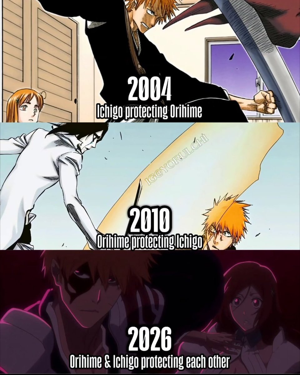 Retro_Bleach1's tweet photo. And they still call Orihime Useless 🥲 https://t.co/QwSPms8Eea