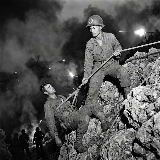 Steve09812's tweet photo. They threw boots at him in the barracks at night.
They called him a coward in front of the whole unit. His commanding officer filed formal paperwork to have him removed. His fellow soldiers decided, collectively and deliberately, that if they made his life miserable enough — he would crack.
Desmond Doss did not crack.
He was 23 years old, from Lynchburg, Virginia, and he had made a decision so clear and so complete that no amount of pressure from the United States Army was going to move it. He would serve. He would go wherever they sent him. He would run toward enemy fire without a second's hesitation.
He just would not carry a rifle. He would not kill anyone. Not for any reason. Not ever.
He was a Seventh-day Adventist. The commandment against killing was not a suggestion. It was the word of God. And Desmond had decided, simply and absolutely, that no earthly authority — not his officers, not a world war, not the men throwing boots across a dark barracks — was going to override it.
What he wanted was to be a combat medic. To go into the field. To save lives instead of taking them. The Army, not knowing what else to do with him, agreed. And the men who had tormented him waited to see what a soldier without a weapon was actually worth.
They found out in the Pacific.
By 1944 he was in the 307th Infantry Regiment, 77th Division. He ran into fire to reach wounded men in Guam and the Philippines. He came back with them. He ran in again. The mockery became quieter. Then it mostly stopped. He earned two Bronze Stars. The men had watched what he did under fire, and the word coward had simply stopped fitting.
Then the division was ordered to Okinawa. To the Maeda Escarpment. To a place the soldiers called Hacksaw Ridge.
It was a 400-foot wall of jagged rock. At the top, Japanese forces had spent months building a network of tunnels and fortified positions. The Americans went up. They fought. They took casualties. They kept going.
On May 5, 1945, the Japanese launched a massive coordinated counterattack. The men at the top were being overwhelmed. Officers gave the order: fall back. Get off the ridge. Get down now.
The men came down.
Scattered across the top of the escarpment were approximately 75 wounded American soldiers. Without help, they could not move. Without help, they would die there or be captured. The retreat was happening under fire and there was no plan to get them out.
Desmond Doss stayed.
Unarmed. Alone at the top of a contested ridge with enemy soldiers moving through the smoke around him. And he began to work.
He found a wounded man. Moved him to the edge of the cliff. He had a rope and fashioned a lowering sling, and he lowered the man down to the soldiers waiting at the base. Then he turned around and went back into the fire and found another one.
He prayed the same prayer each time.
""""Please, Lord, help me get one more.""""
He kept going back. Hours passed. The light changed. He kept going back.
By the time darkness settled over the escarpment, Desmond Doss had lowered approximately 75 men — alone, unarmed, under fire, one at a time — down the face of that cliff. The number was later chosen for his Medal of Honor citation because even Doss himself couldn't say exactly how many. He had stopped counting. He had just kept praying for one more.
Days later, the fighting continued on the ridge. A Japanese grenade landed near him. Doss tried to kick it away from the men around him. It exploded. Seventeen pieces of shrapnel tore into his body.
He treated his own wounds. He told no one. He waited five hours in silence because he would not call for medics when other men needed them more.
When the stretcher finally came, the men lifted him onto it.
Then Doss looked across the field and saw another soldier whose wounds were worse than his. He got off the stretcher. He told them to take the other man first. And while he waited on the ground, bleeding, a sniper found him. A bullet shattered his arm.
He broke a rifle stock off a discarded weapon — not to use as a weapon, but to use as a splint — and he crawled three hundred yards to the aid station under his own power.
On October 12, 1945, President Harry Truman placed the Medal of Honor around Desmond Doss's neck. He was the first conscientious objector in American history to receive it. Truman held his hand while the citation was read aloud, and then looked at him directly and said:
""""I'm proud of you. You really deserve this. I consider this a greater honor than being president.""""
Captain Jack Glover — the officer who had spent months filing paperwork to have Doss removed from his unit — was among the men lowered off that ridge. He said afterward that Doss was one of the bravest people he had ever known. That this man, of all men, had ended up saving his life was, he said, """"the irony of the whole thing.""""
Doss came home. Tuberculosis — contracted during the Leyte campaign — cost him a lung and five ribs. He lived with what remained for the rest of his life, which lasted until March 23, 2006. He was 87.
He never carried a weapon. He never fired a shot. He never wavered.
He just kept going back for one more.
The bravest thing Desmond Doss ever did wasn't surviving a grenade or crawling three hundred yards with a shattered arm. It was standing in a barracks at 23 years old, with boots being thrown at him across the room, and simply refusing to become someone he wasn't.
Everything else followed from that one decision.