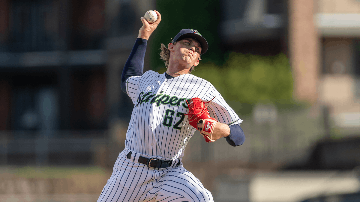 CrosbyBaseball's tweet photo. NEWS: Hurston Waldrep was at Gwinnett Field today, cleaning out his locker and taking his stuff. Teammates were spotted looking at his elbow during various conversations

Feels like that's a bit of confirmation that he's likely not coming back this year https://t.co/RmW3qe2GjK