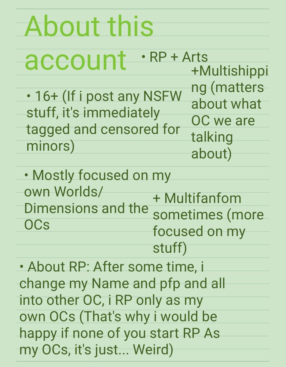 w33dd0g's tweet photo. Pinned post‼️
❌
✅
Alr, time to put this here, bc some of the things lately started to show up https://t.co/qW8RzNn5XQ