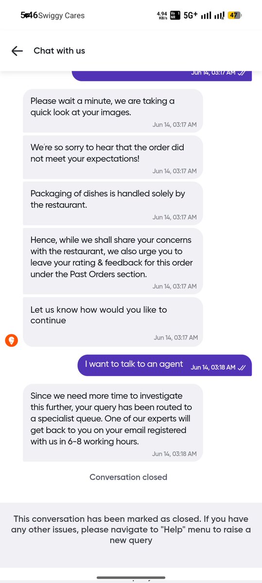 Alam_edits's tweet photo. @Swiggy @mcdonaldsindia My order arrived completely damaged. The Coke spilled over all the food, making it inedible. I raised a complaint with photos and was promised a resolution in 6-8 working hours. It's been 1.5 months with no response or refund.  Order id #240354861341492 https://t.co/rXQRH583R9