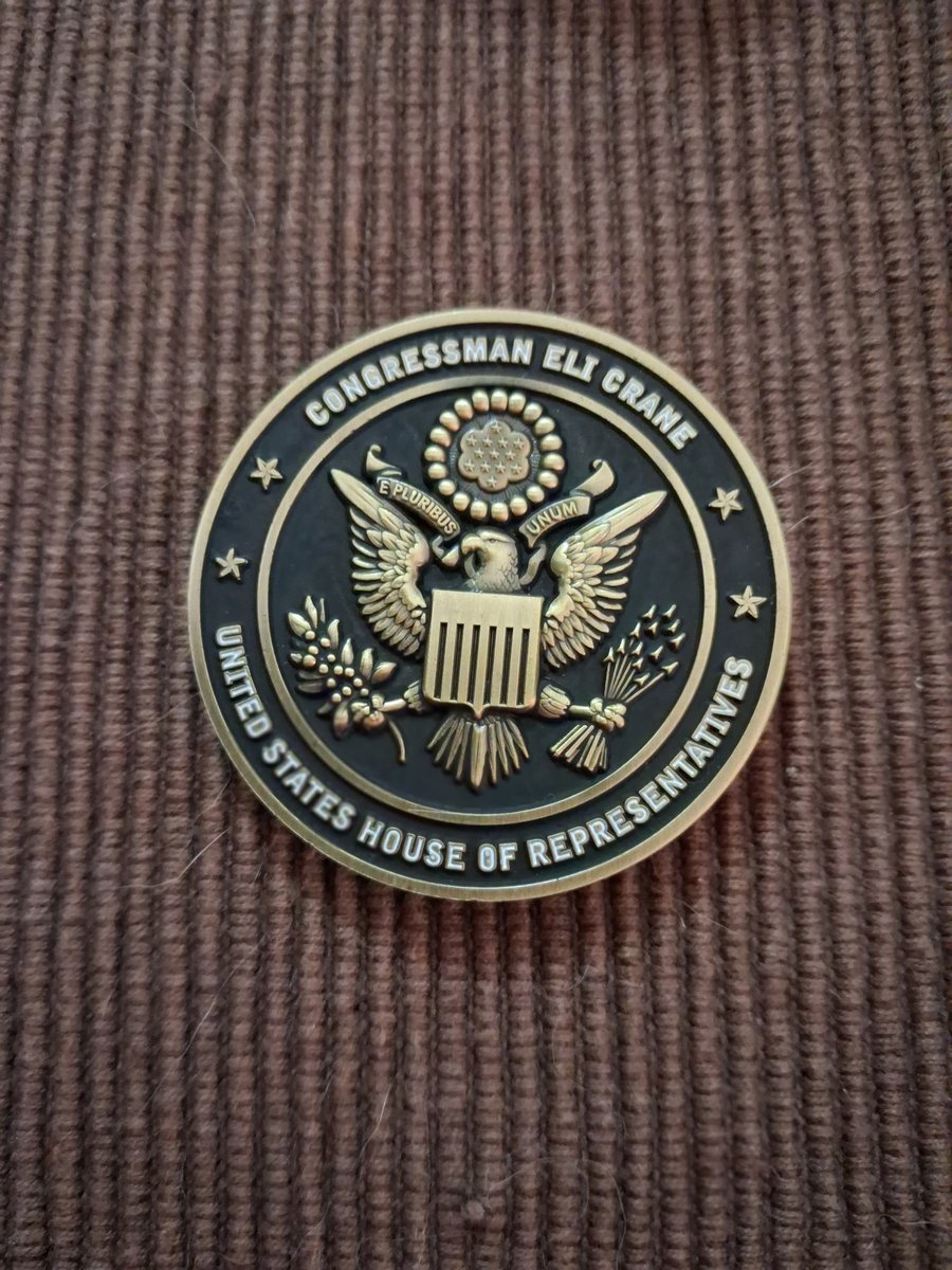 RhodesforD5's tweet photo. Jeff also got to meet Sine Kerr (Arizona Lt. Governor nominee) and Congressman Eli Crane, who gave him one of his challenge coins. It was a very special evening! https://t.co/BV5wTI4nDG