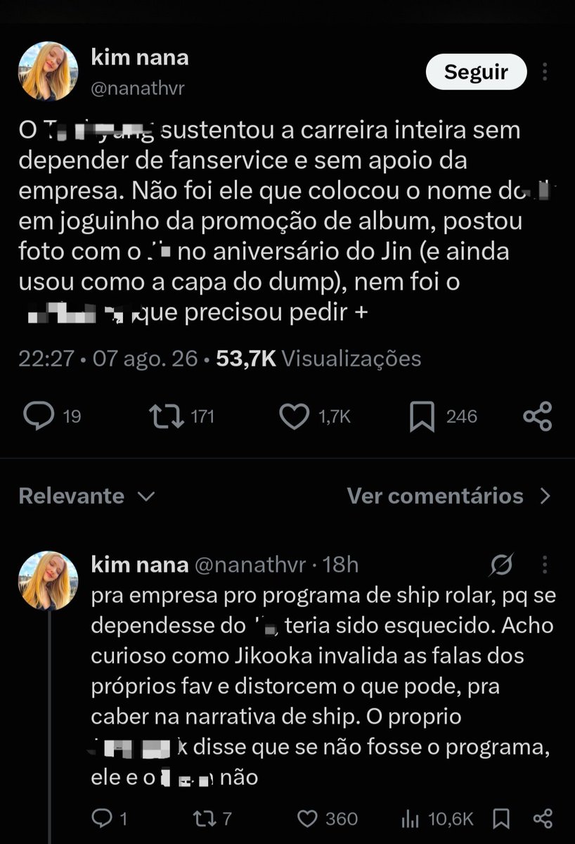 mizzieReportOT7's tweet photo. 🚨 REPORT 🚨

Essa fez um posts sobre 🐻🐰 e alimenta narrativas de ship, e acabou atraindo hate no 🐥.

🔗 https://t.co/0eAuQFRoux

Haters nos comentários:

🔗 https://t.co/AemcMyTcoT
🔗 https://t.co/LZPWZDRPYB
🔗 https://t.co/wVj32nW1aQ
🔗 https://t.co/jMpvXfWTky https://t.co/txWjubWwYz