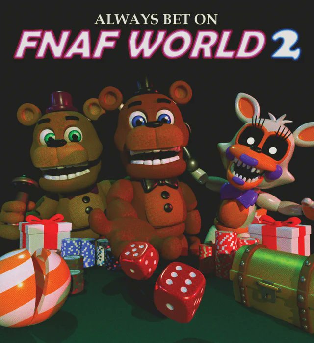 SuperRockerYT's tweet photo. Mega Cat Studios has released a NEW Teaser for an upcoming FNAF Game! FNAF WORLD 2?!?! 👀👀

(Via: @megacatstudios)
#fnaf #fivenightsatfreddys https://t.co/eSqO2ZuGB6
