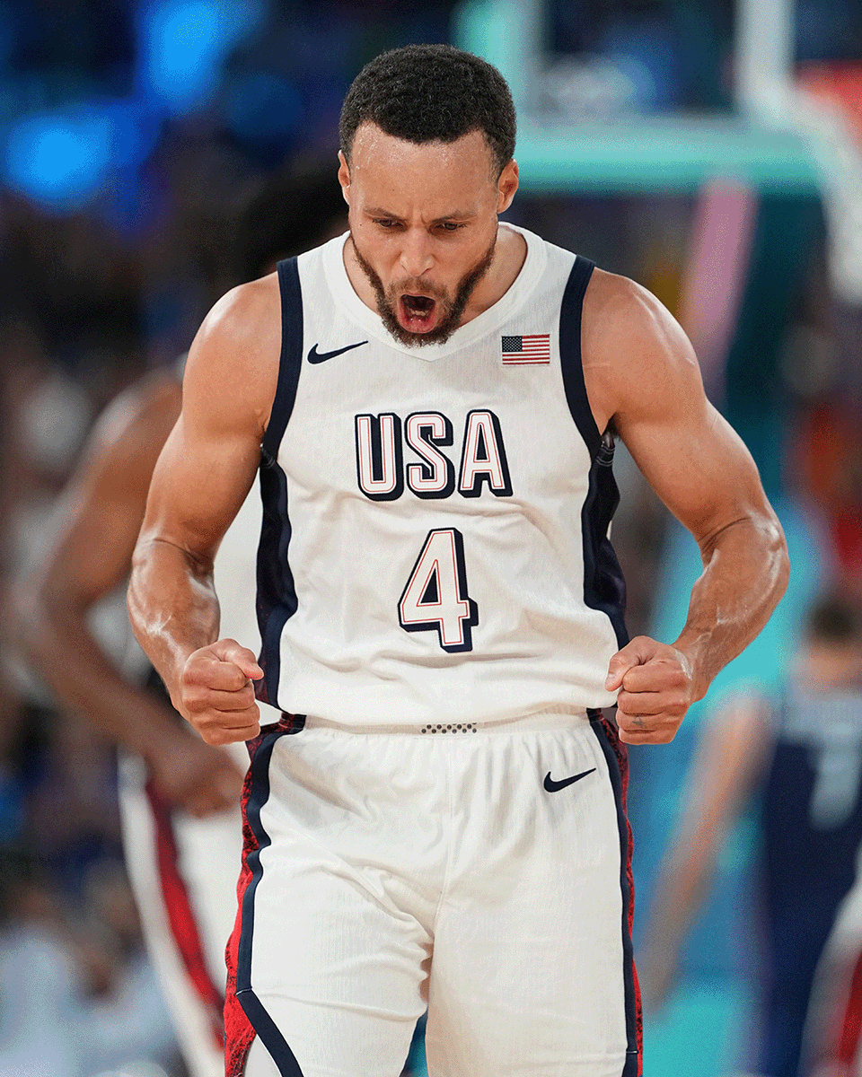 warriors's tweet photo. 36 Points. 9 Threes. ICONIC comeback.

Two years ago today, Stephen Curry led @usabasketball to a historic Olympic Semifinal victory 🇺🇸 https://t.co/DeC9s2AIlH