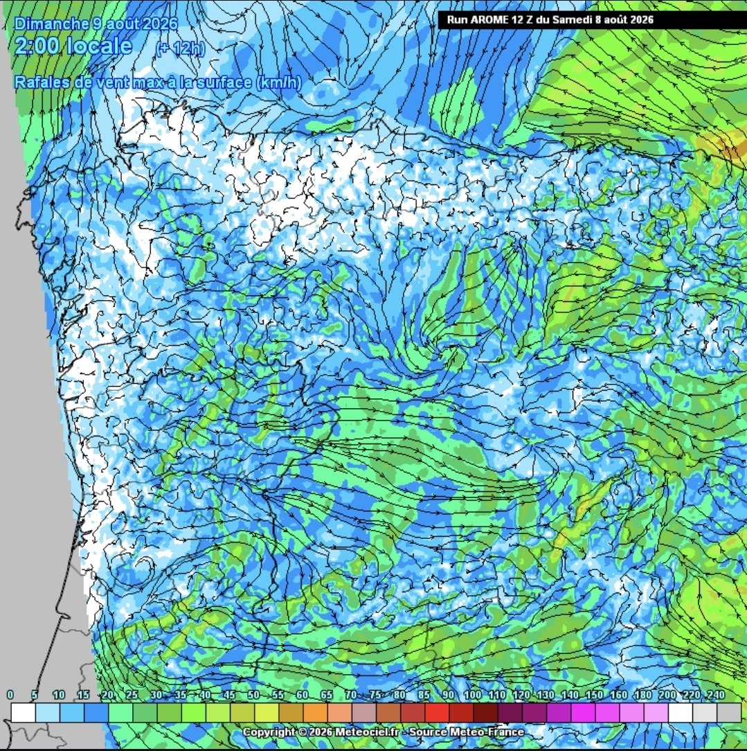 meteosegovia's tweet photo. Situación actual foto a las 21:30h de #IfNavasdeSanAntonio (#Segovia) y evolución del viento y rachas durante la madrugada. https://t.co/8jXn5XJQvo