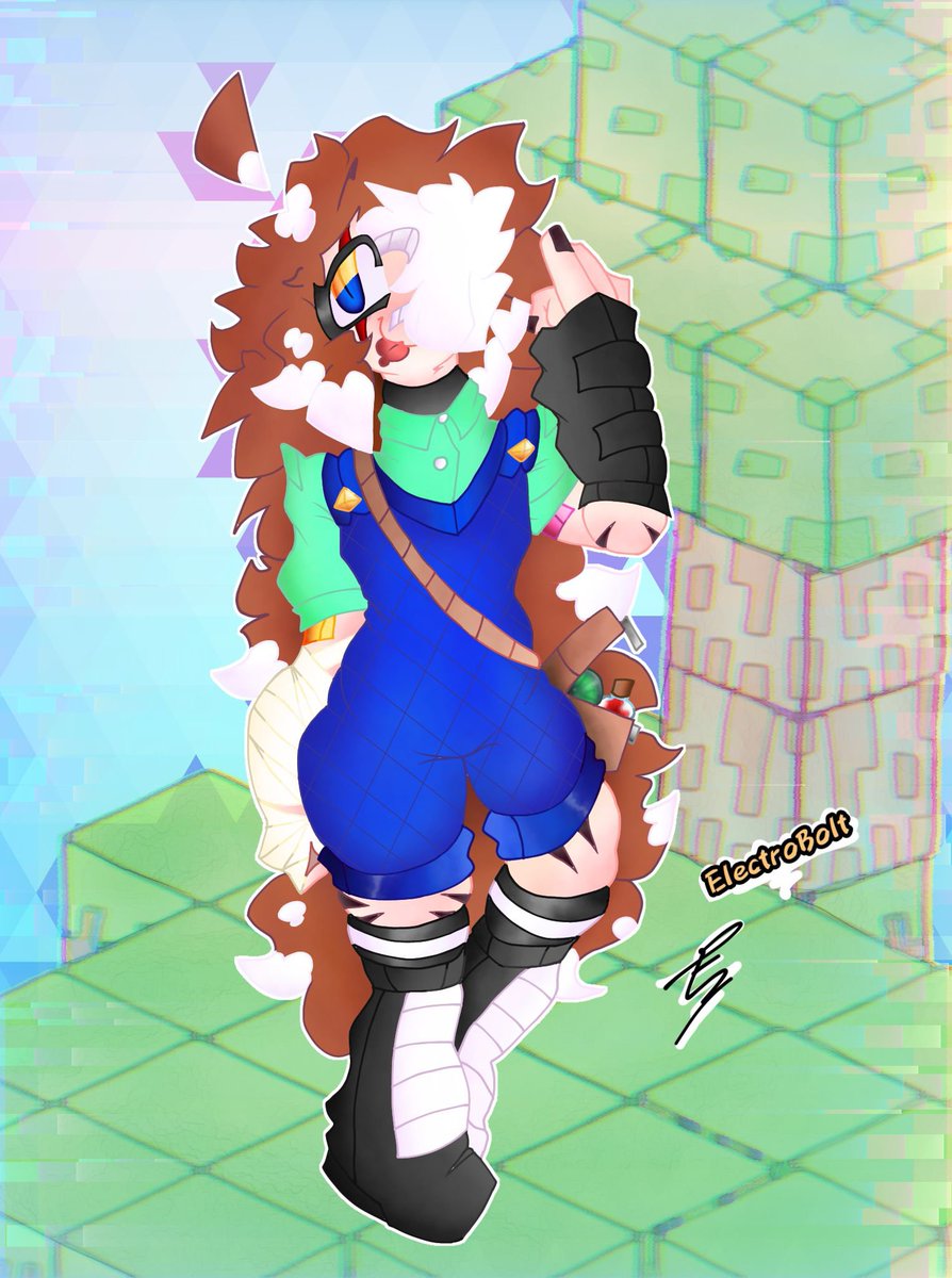 Springkevin_369's tweet photo. Aquí un dibujito que ise por parte de un Art trade y espero que les guste.
El oc del artista. https://t.co/snB42Ojg69