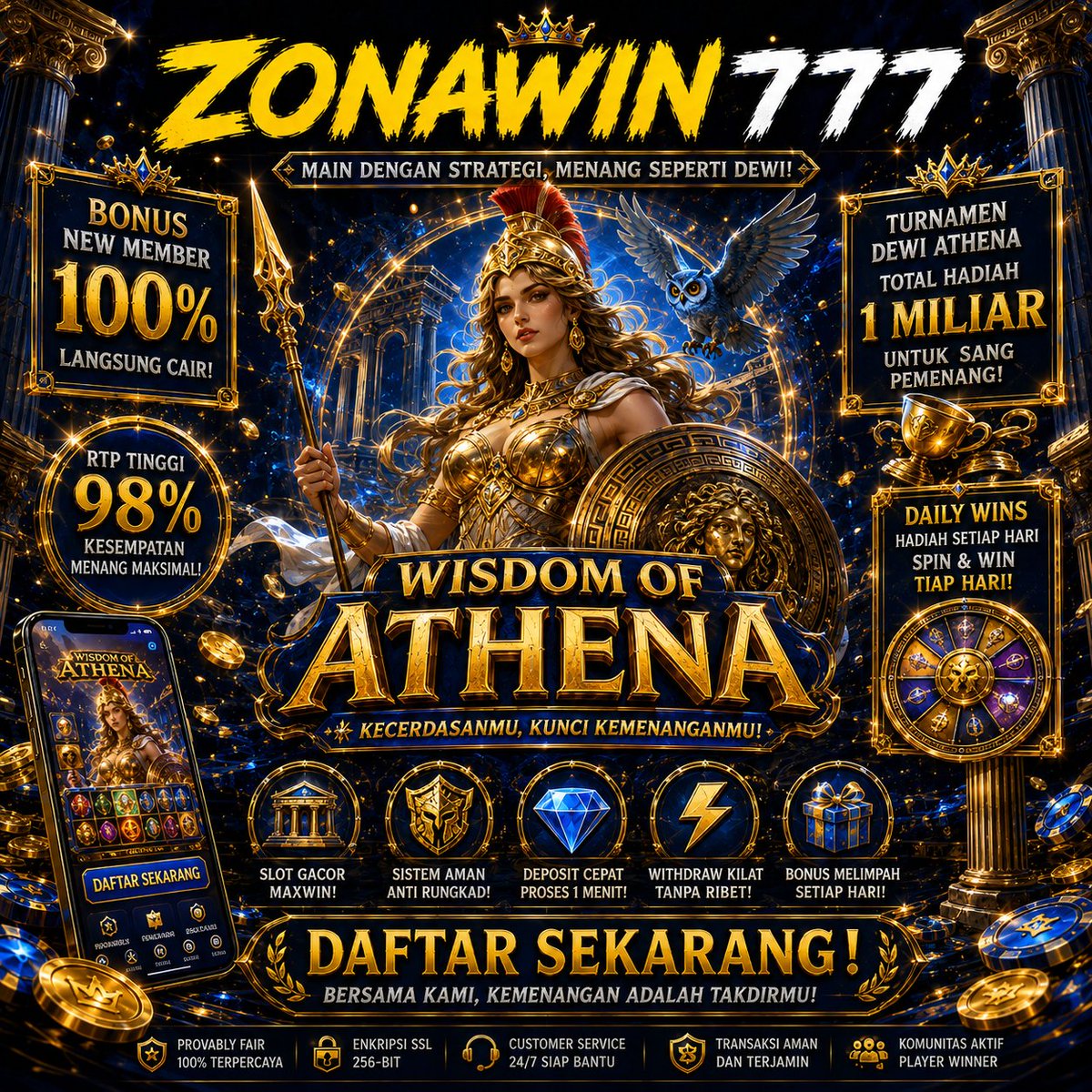 sebiseed's tweet photo. Saatnya meramaikan event di ZONAWIN777. Main game online pilihanmu sambil nikmati momen spesial hari ini. Ayo ikut! 

link : https://t.co/itS8kYzZl8

#ZONAWIN777 #EventSeru #GameOnlineIndonesia https://t.co/jM1w9FL2C0
