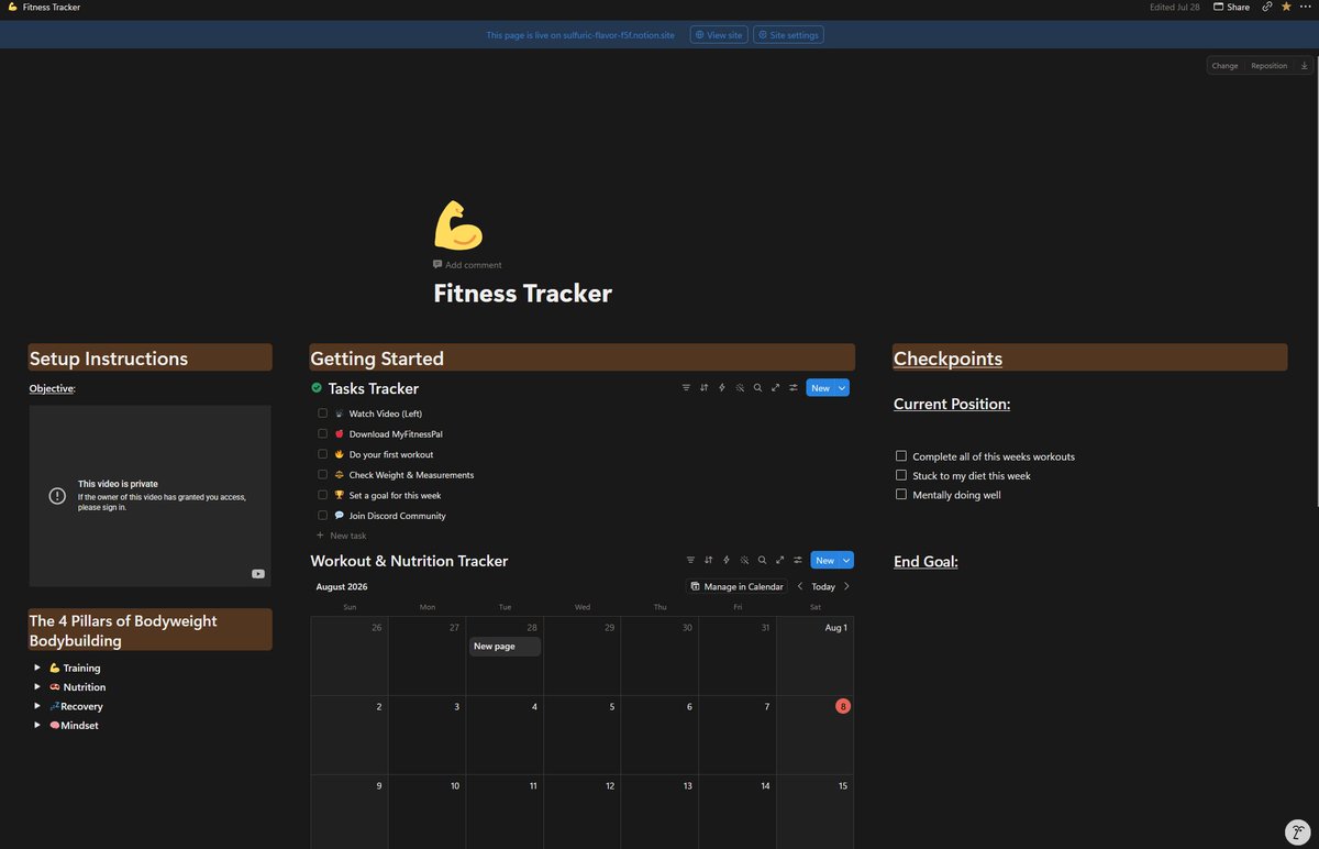 TheKevEffect's tweet photo. Bit of a sneak peak of a daily tracker I am building for clients https://t.co/EwNIZwPSch