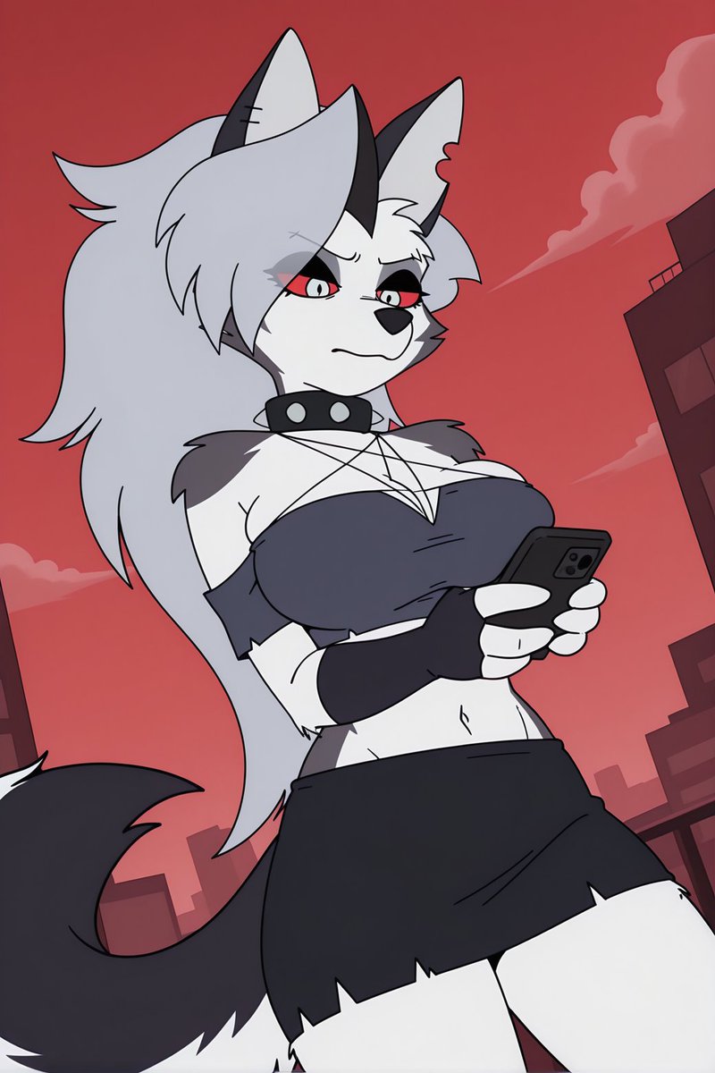 No1Loonaart's tweet photo. Loona texting with her boyfriend in attitude mood 😠 https://t.co/2VleExk2Ra