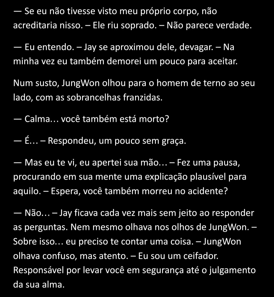 purpurinaxoxo's tweet photo. Uma #AU #Jaywon onde
Jay é um CLT premium do Submundo, encarregado de fazer a passsgem das almas para o além.
Jungwon é um estudante extremamente focado que morreu cedo demais para viver as coisas boas do plano terrestre.
#jaywonau https://t.co/UYTAdjyqFp