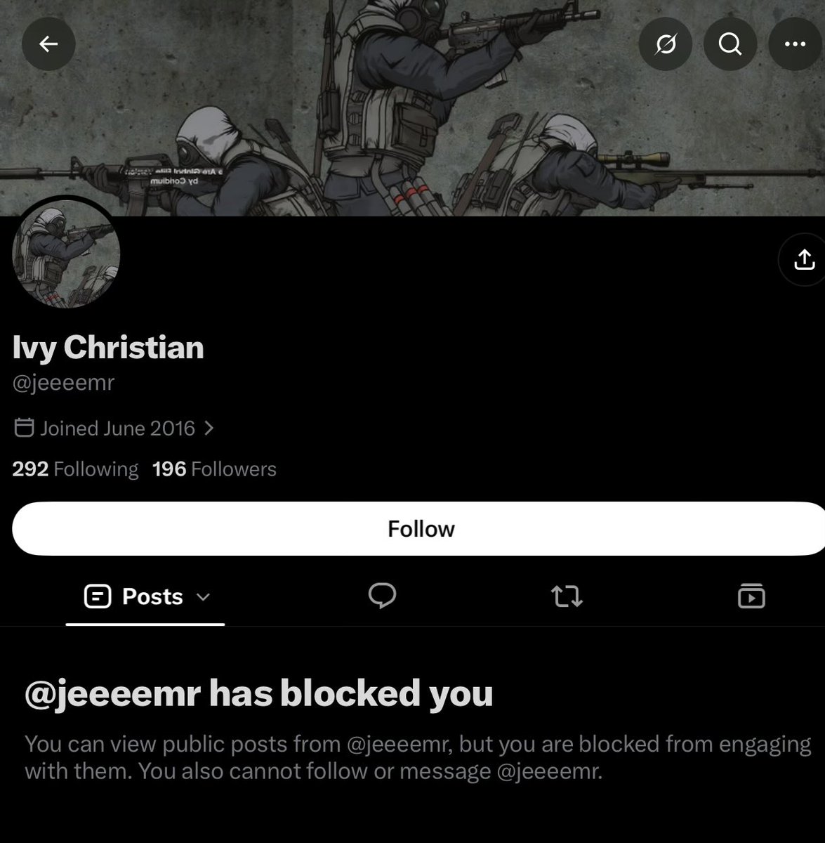 ibnaman_'s tweet photo. Average modern coward crusader. https://t.co/SZ5PF7DINR