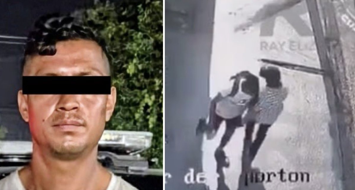 lopezdoriga's tweet photo. ¡Infeliz! 

Detienen a Héctor Iván ‘N’, el hombre que provocó la muerte de un adulto mayor en Monterrey. 

https://t.co/2XNedWkuuh https://t.co/iF5pbKAu5g