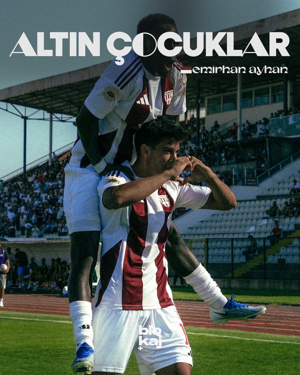 blokajplus's tweet photo. 1.Ligin Altın Çocukları !

1.Lig 'de bu sezon gençlerin fırtınası esiyor!

Sezonun ilk maçlarında;
Bandırmaspor , İstanbulspor 'u genç oyuncu Emirhan Ayhan 'ın attığı 2 golle 3-0 mağlup etti.

Antalyaspor , Keçiörengücünü oyuna 65. dakikada dahil olan genç oyuncu Mevlüt Şimşek 'in attığı 2 golle 4-3 Mağlup etti.