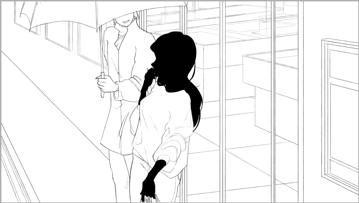 TheMoonDzn's tweet photo. She left the market with her bags, satisfied to have finally finished shopping.
“Finally, got everything!”

And then... rain.
She looks up at the sky, then at the bags, then at the rain.

“...I forgot to check the forecast.”
#tfc #thefreakcircus #tickettaker https://t.co/XWXItkuIeh