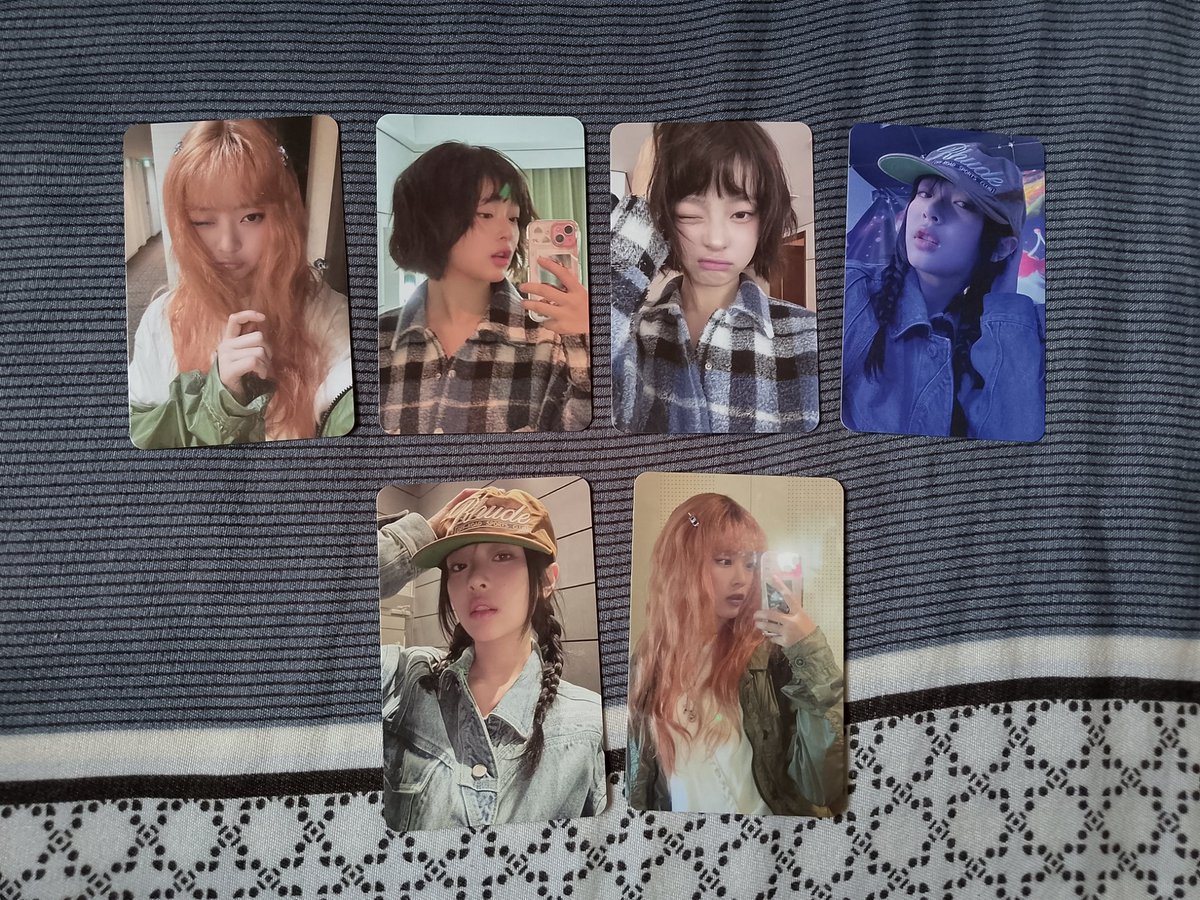reve_pin's tweet photo. WTS LFB PH 🍀

[LOWERED DOWN THE PRICE]
NEWJEANS SUPERNATURAL WEVERSE VERSION A, B AND C MEMBER SETS

HANNI, HAERIN &amp; MINJI - 300 EACH SET
DANIELLE &amp; HYEIN - 250 EACH SET

ON HAND
Prio PAYO/3 days DOP with 50% nrdp
DM If Interested https://t.co/4BNDqVdy07
