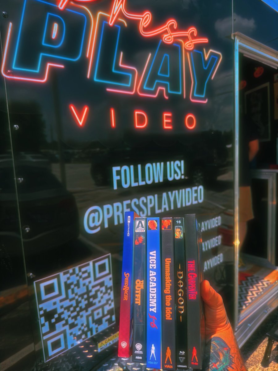 Tylerdeanq's tweet photo. Finally got my hands on the #SpeedRacer 4k and some other sick boutique titles!
@ArrowFilmsVideo
@VinegarSyndrome
#PhysicalMediaForever #PhysicalMediaMatters #Letterboxd #Filmtwt https://t.co/7XfyXCr1Cy