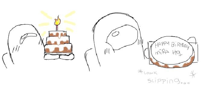tripndeathh's tweet photo. @AmongUsGame HAPPY BIRTHDAY MIRA HQ✨!! Decided to make a small drawing of it 👀👀👀 https://t.co/WvSiwf59jY