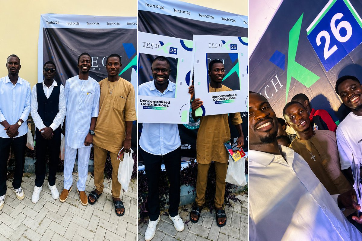 force26645's tweet photo. I went in expecting another Web3 event in #Jalingo 🤷
         but
I left with a very different perspective on what it means to actually contribute to the ecosystem from Nigeria.

Here are the biggest things I took away as benefits of me attending #TechX26🧵👇 https://t.co/pCz3J3u9cG