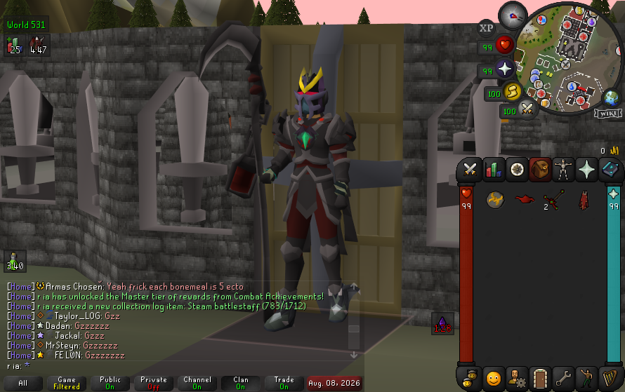 RiaOSRS's tweet photo. master combat achievements completed ✨ https://t.co/sE2bZp4D7w