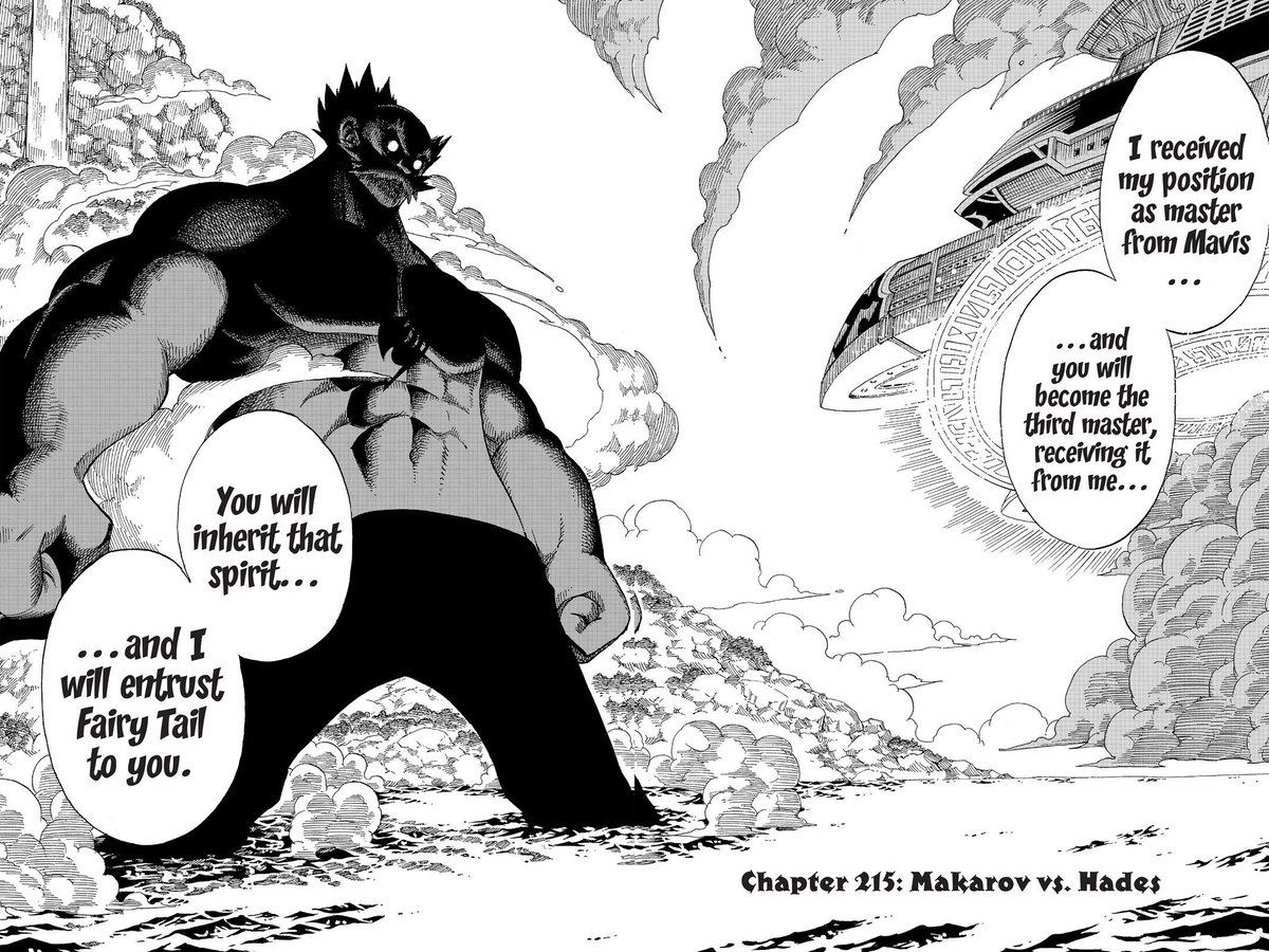 Kikato2002's tweet photo. Otro gran PANELAZO del maestro Makarov 🔥

#KikaFairyTail https://t.co/vZDdgPEBcT