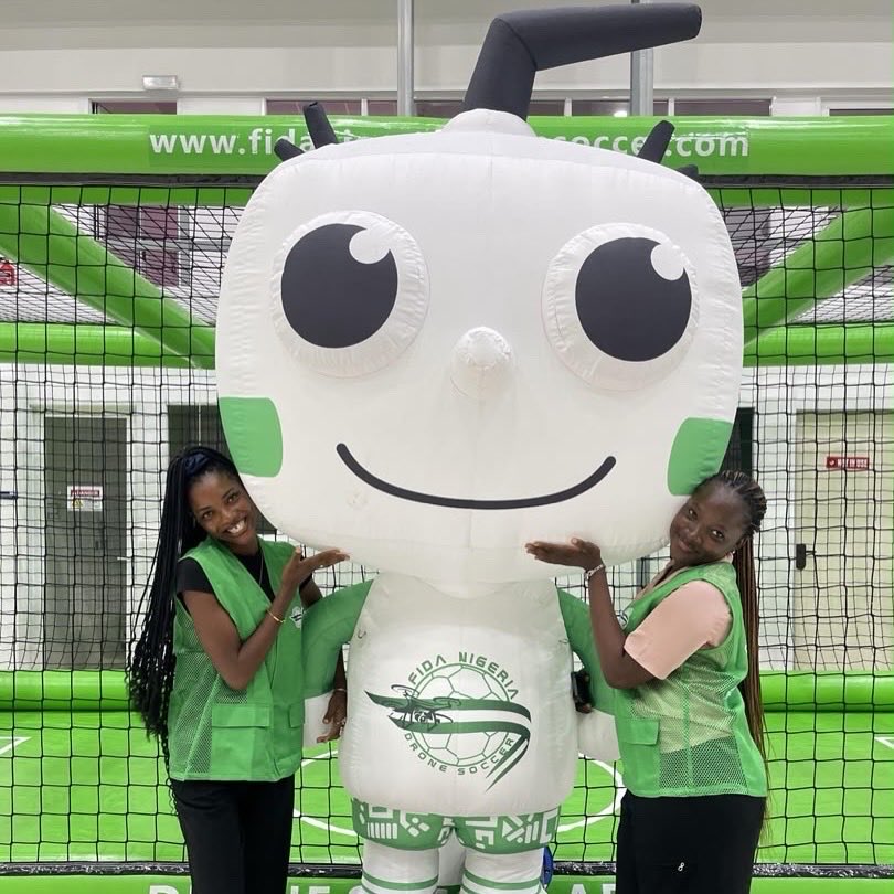 dronesoccer_ng's tweet photo. Meet DRONEY, FIDA Nigeria’s official mascot.

The symbol of the energy, creativity and curiosity behind everything we do.

Welcome to the family, Droney. ✨ https://t.co/ofNqgs1PBc