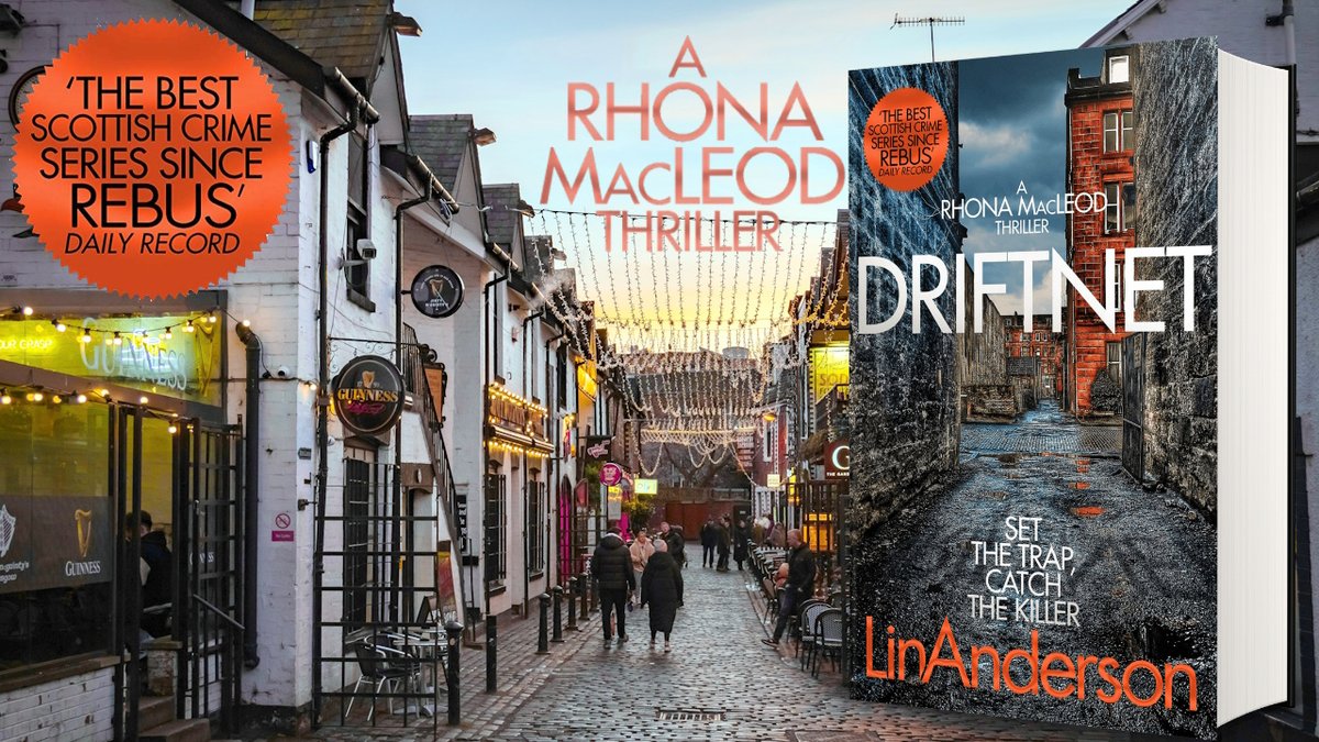 Lin_Anderson's tweet photo. ★★★★★ Review DRIFTNET - 'This is a thrilling, captivating and utterly unputdownable tale which held me from the first page to the last. Read it - you won’t be disappointed' https://t.co/oUxyqNqYbW #LinAnderson #Driftnet #Thriller #BloodyScotland https://t.co/ZbJeoWOiPI