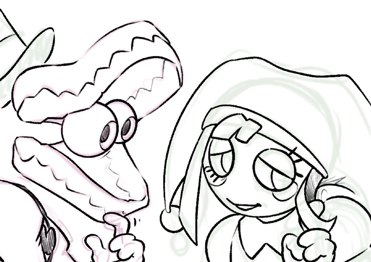 Macarronbee's tweet photo. I don't think I'll be able to finish it this 8/8, but I hope the niche audience likes it when it's ready.😔 https://t.co/bPc4dtFAb4