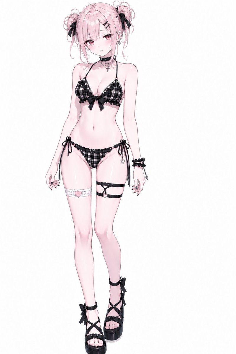 xaw0blj's tweet photo. やっと水着描いたよォォォォォォォあぉぉお！！
うちの体見ながらやけスタイル悪いねぇ🫶🏻︎ https://t.co/X0ZZxgbhVz