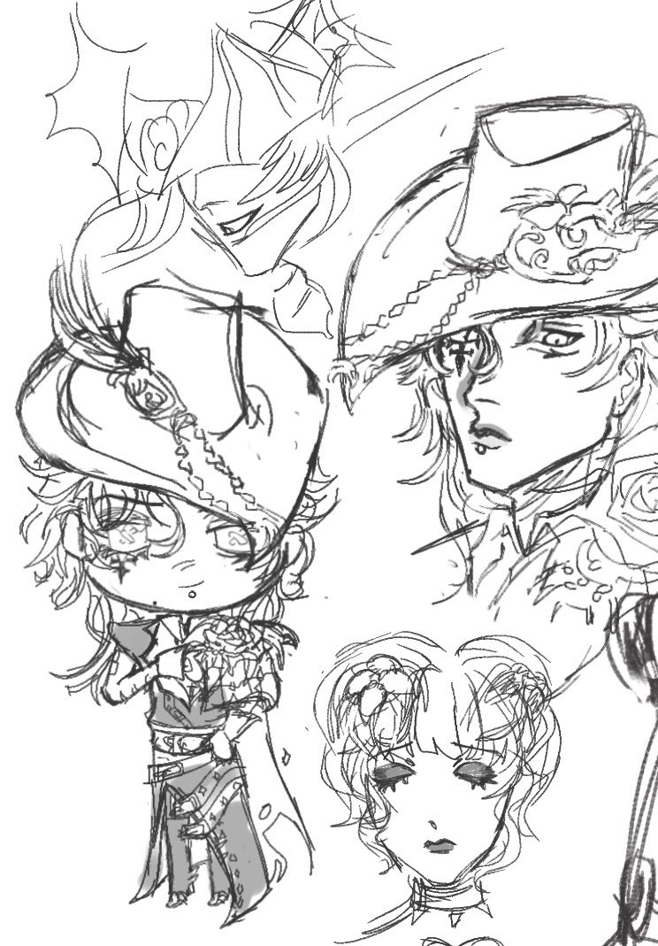 stoicidall's tweet photo. drew the new upcoming goth skins… lazy sketch + got LAZY for night watch bc I personally think he’s the most detailled of all of them Btw what do you think about these skins? i was expecting more from knight #IdentiyV #gothskin #richardsterling https://t.co/JQGPziHNox