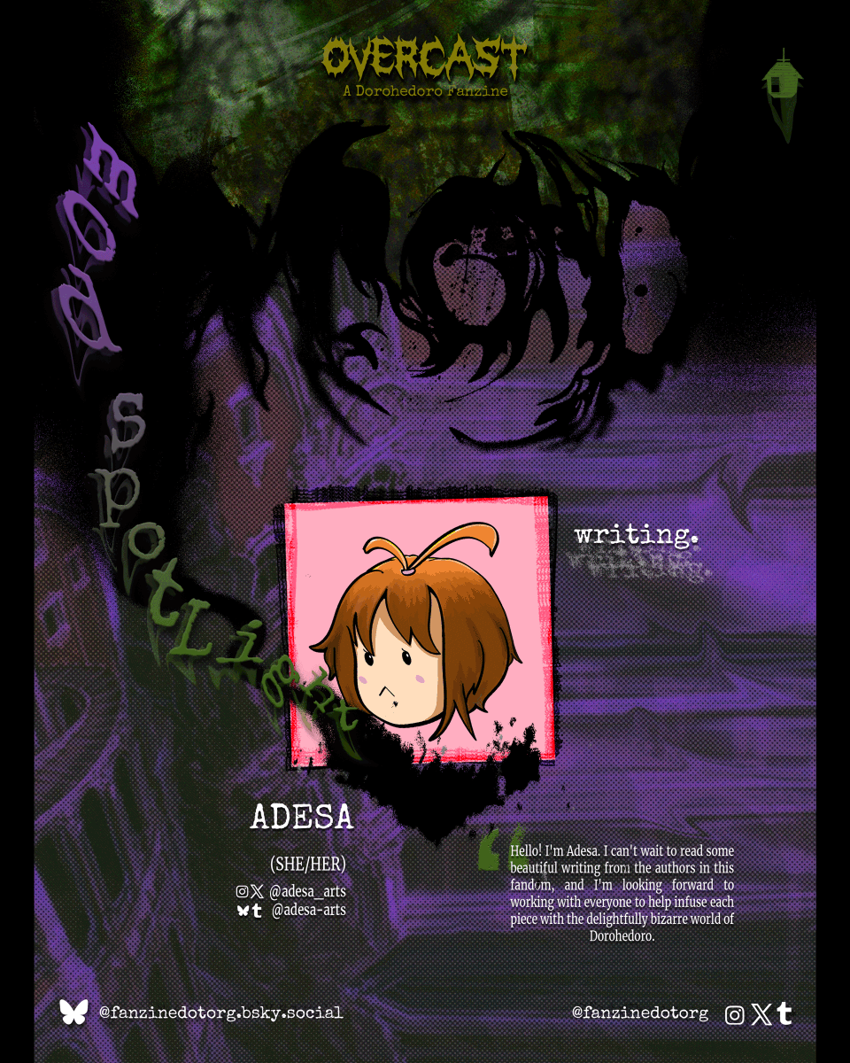 Fanzinedotorg's tweet photo. ಄ MOD SPOTLIGHT ಄
Working with our incredible writers to enhance the experience of our project, Adesa (@adesa_arts) will be our Writing Moderator!
Go follow her and read her introduction below! https://t.co/vc3ryo7xFS