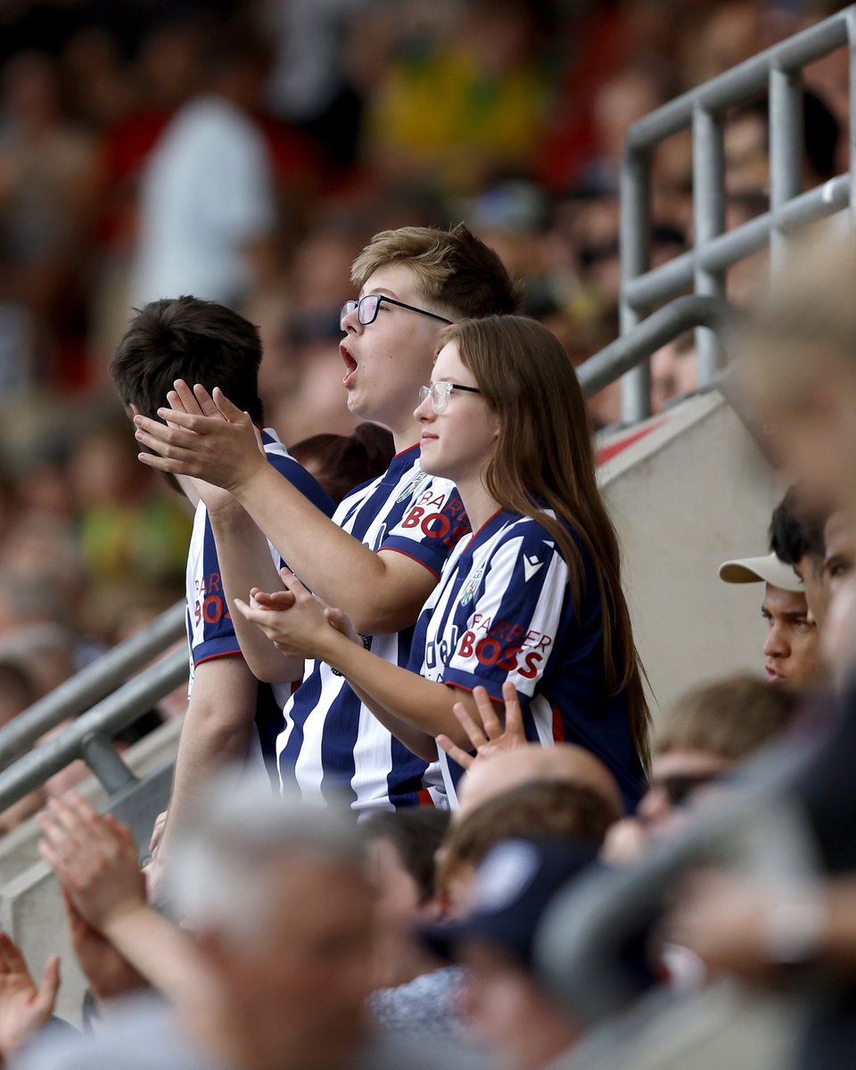 WBA's tweet photo. We missed you, Baggies 🥰 https://t.co/LNxecWU9Os
