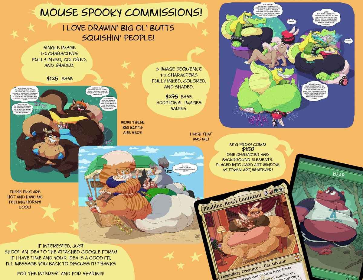 GulpSpooky's tweet photo. Comms are open! Just use the link below and fill out a form if interested! https://t.co/ZWTTBfmhci