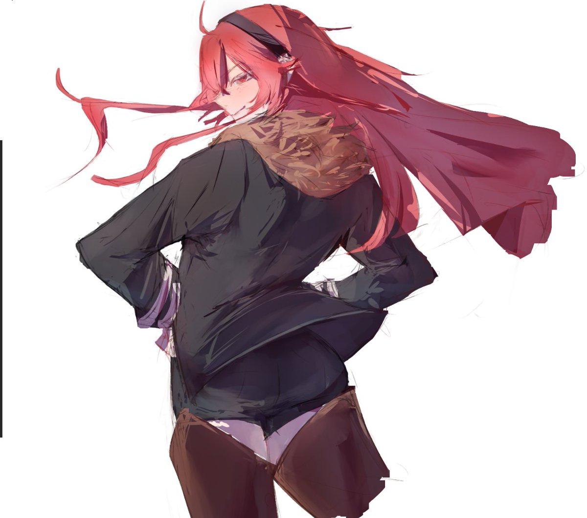 Senseelp's tweet photo. Eris WIP 2.

#MushokuTensei #Eris #ErisBoreasGreyrat #無職転生 #エリス #Fanart #WIP #AnimeFanart #MushokuTenseiFanart #DigitalArt #JoblessReincarnation https://t.co/k7G8rRhK7p