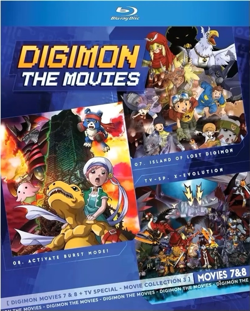 VHSDVDBLURAY4K's tweet photo. Coming to Blu-ray Soon 

-Digimon Frontier - includes a restored English dub.
-Digimon Savers movie - subs only. First time on video in the US!
-Digimon X-Evolution https://t.co/GP6L2tJXpC