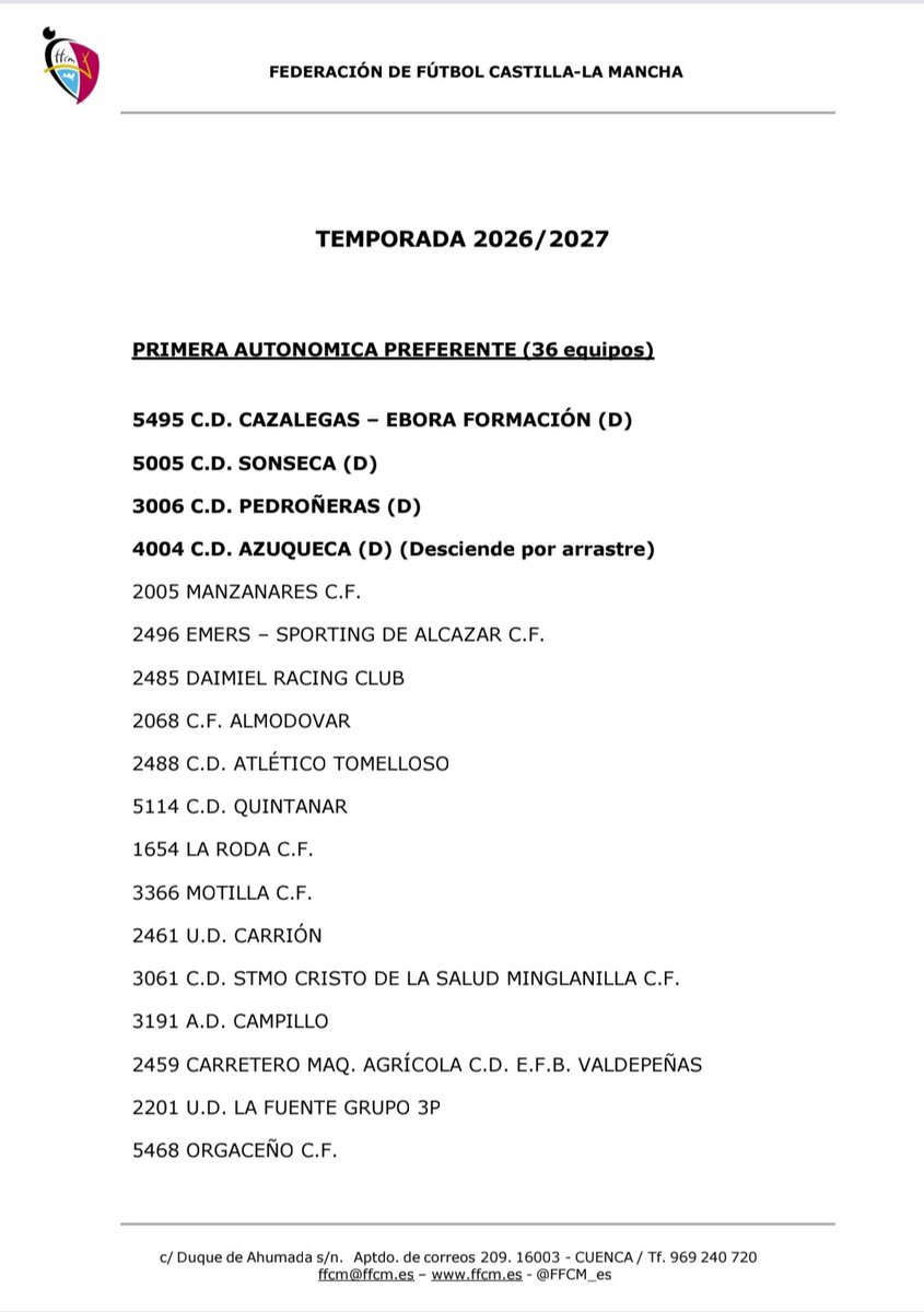 QuieroTala's tweet photo. ¿Alguien me puede explicar cómo es esto?
¿Pues no íbamos a ser todos CF Talavera?
Y resulta que la plaza de preferente es del CD Cazalegas 
No lo entiendo https://t.co/NA0X4x8D9q