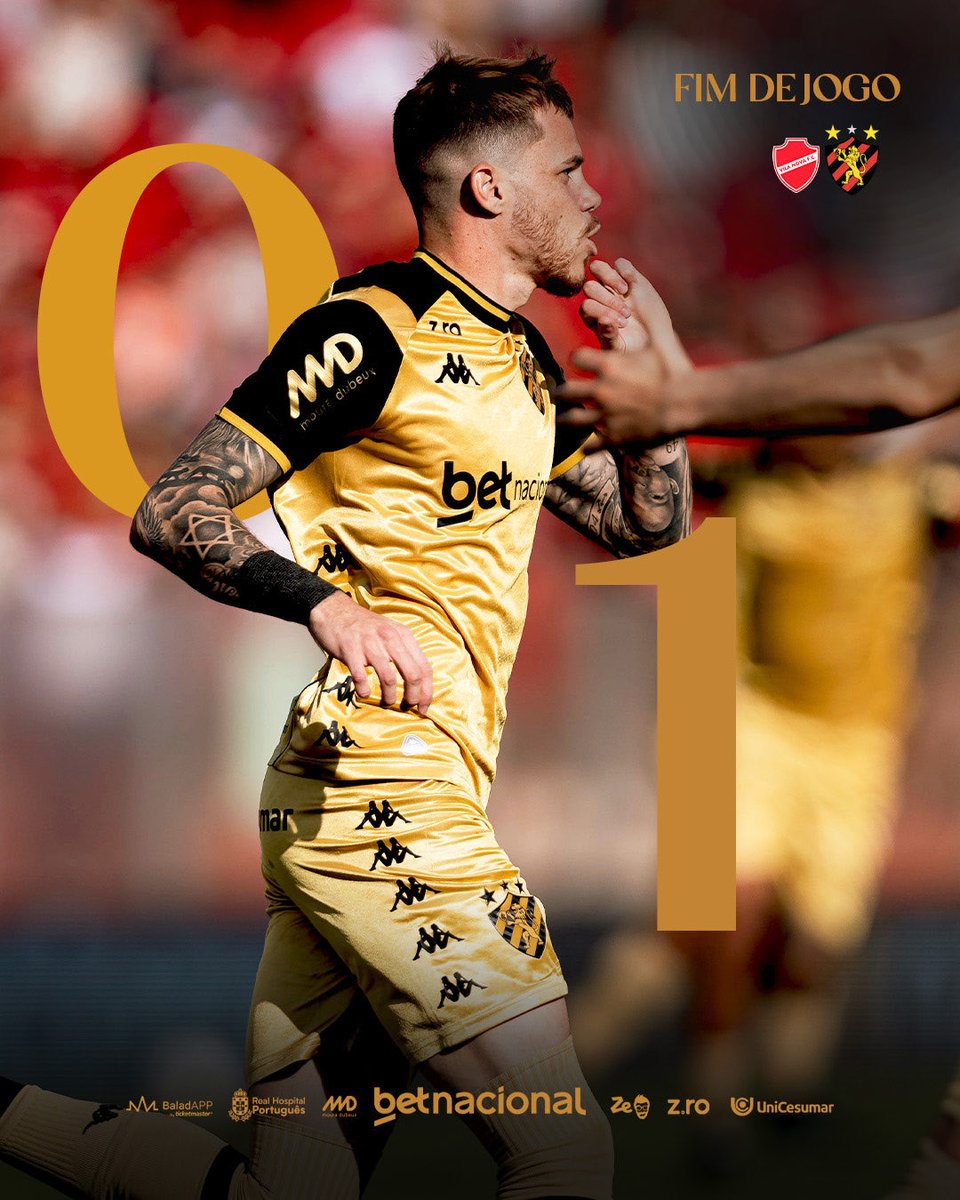 sportrecife's tweet photo. 𝐓𝐑𝐄̂𝐒 𝐏𝐎𝐍𝐓𝐎𝐒 𝐏𝐀𝐑𝐀 𝐀 𝐂𝐎𝐍𝐓𝐀 𝐃𝐎 𝐒𝐏𝐎𝐑𝐓! 🦁

Barletta marca golaço e o Leão vence o Vila Nova fora de casa, pelo Campeonato Brasileiro! VAMOS! https://t.co/Up1BGSzju9